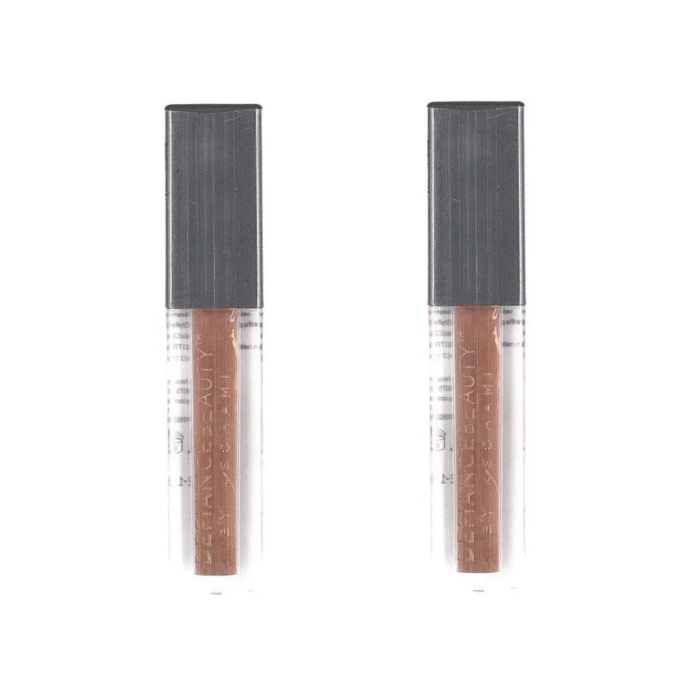 2 Defiance Beauty Luminous Liquid Lipsticks - Iconic - 2ml - SEALED
